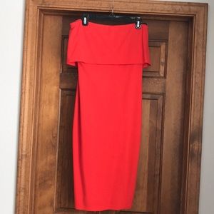 Bebe strapless dress